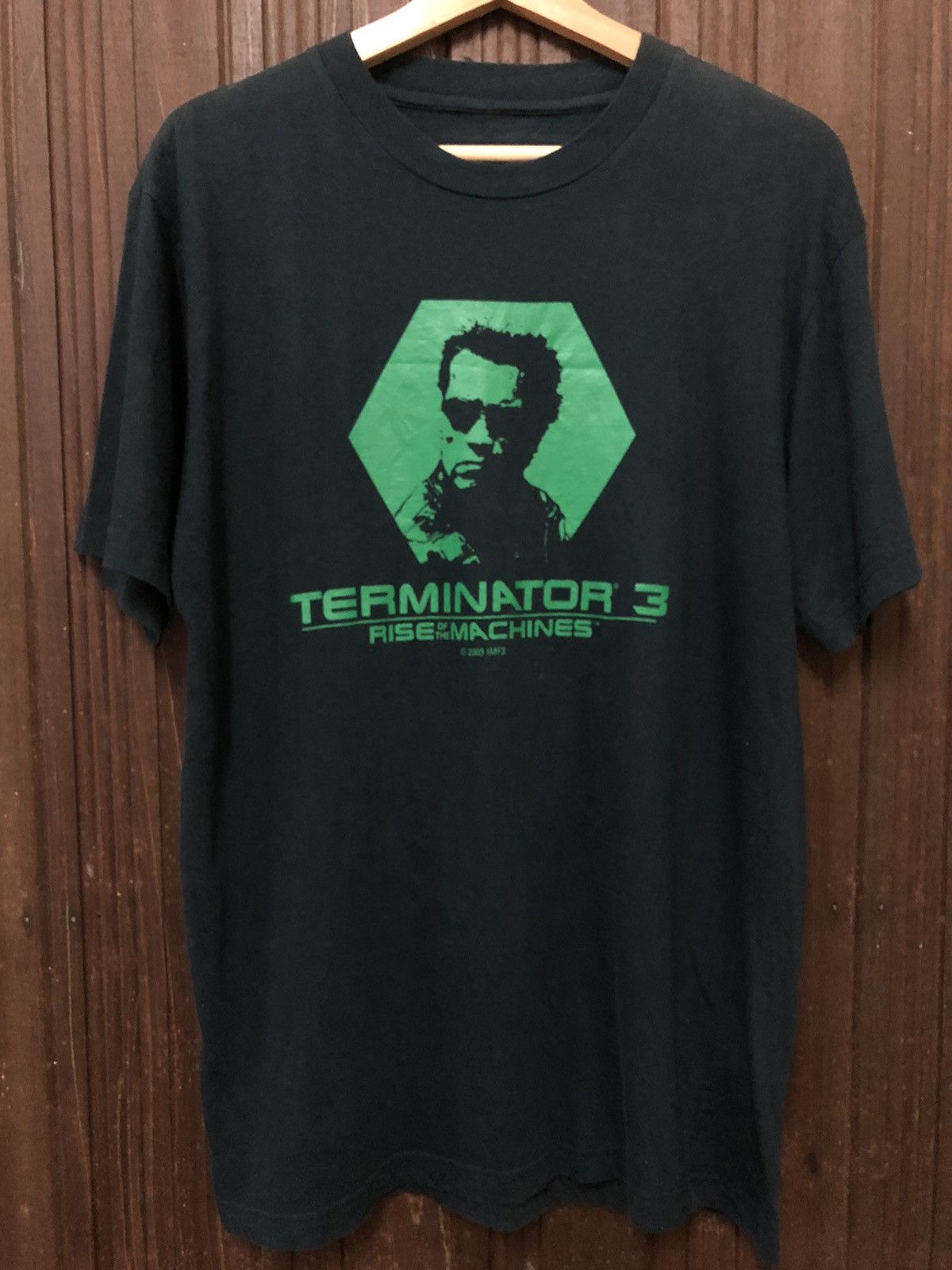Vintage Terminator 3 Rise Of The Machines Movie 2003 T Shirt