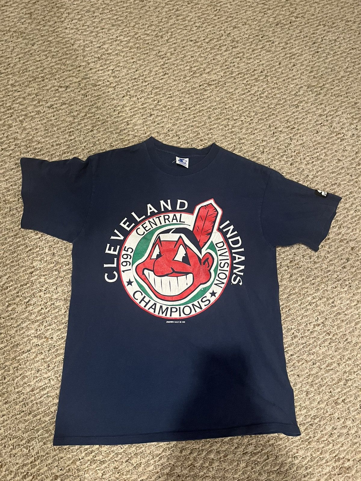 Vintage Cleveland Indians 1995 Starter Tee