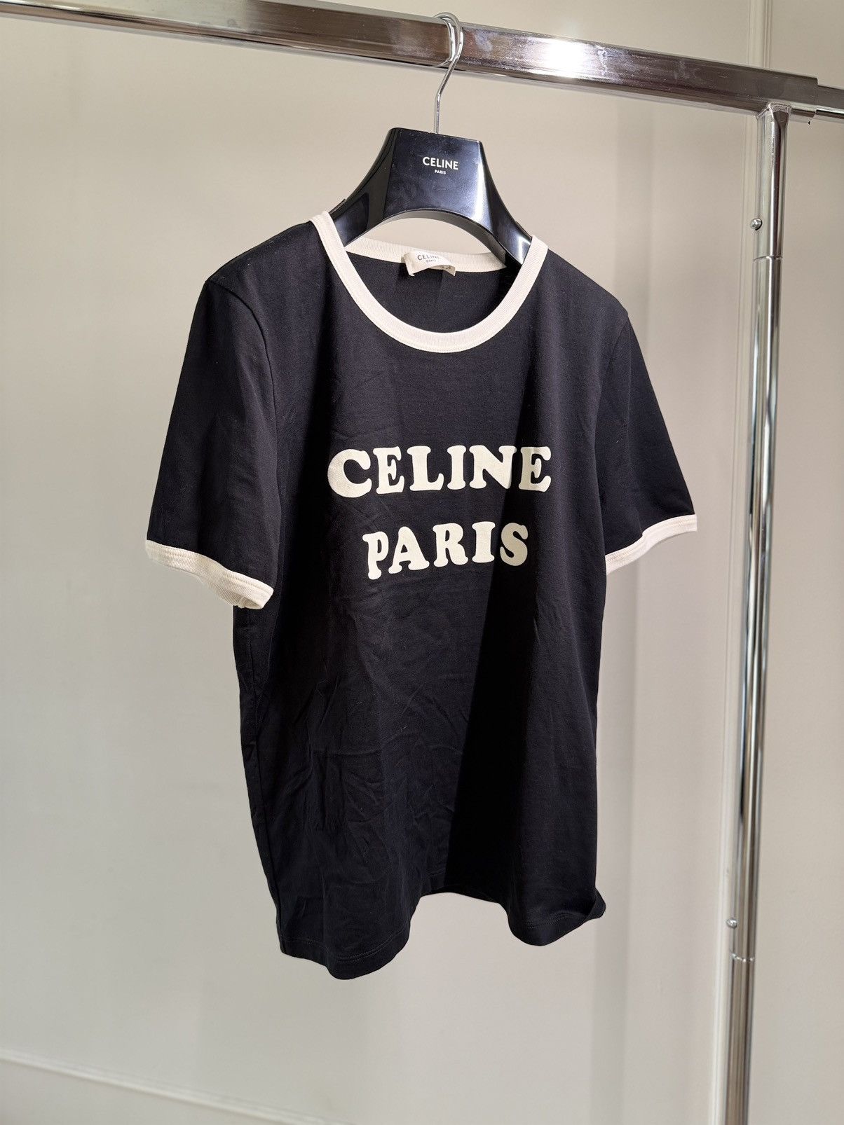 Celine 70s Logo T Shirt
