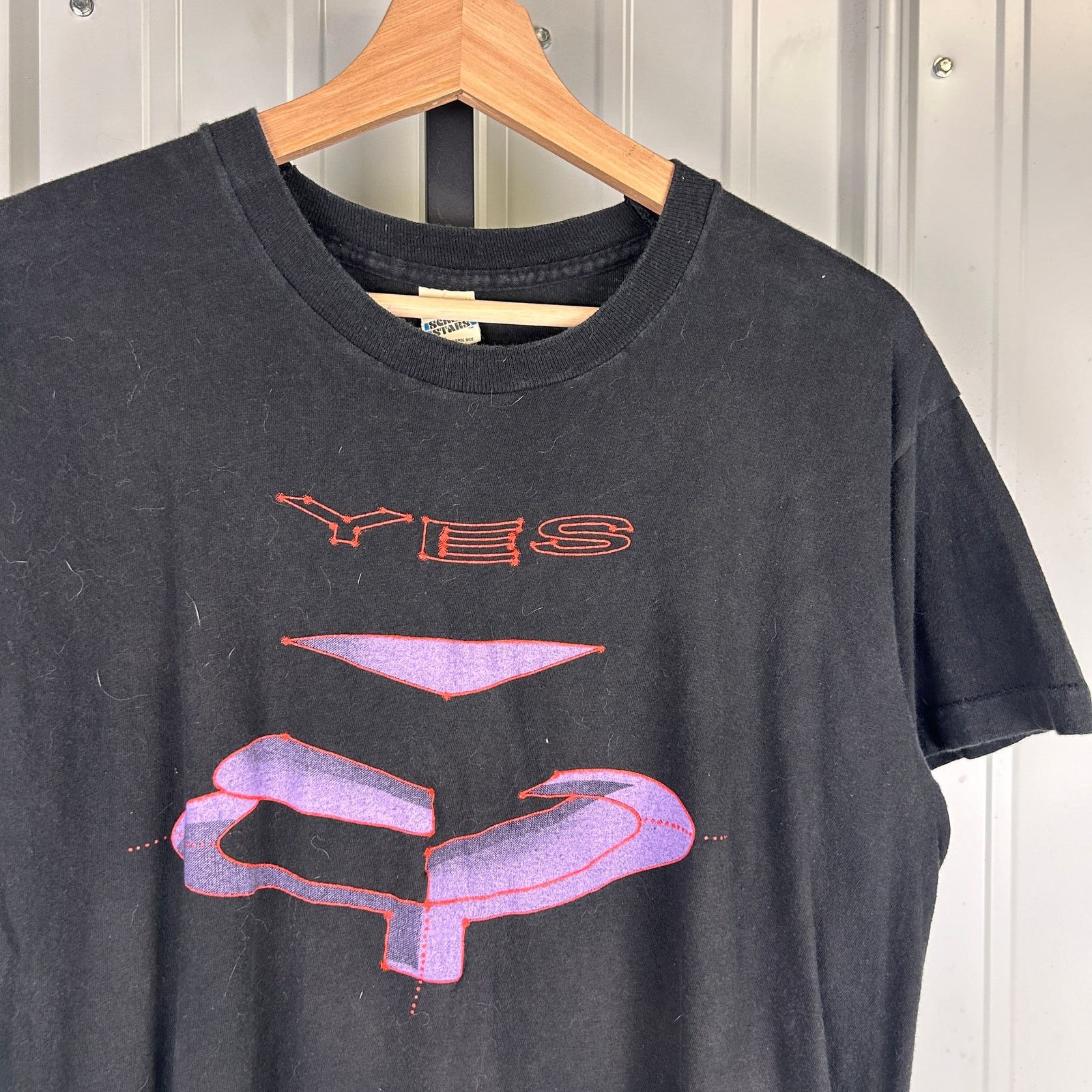 Other Yes Band 1984 World Tour Screen Stars Vintage Xl Band Tee