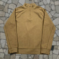 Vintage Vrst Men S Recharge Pebble Fleece 1 4 Zip Pullover Golf Sweatshirt Brown Size M Long Sleeve