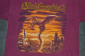 Band Tees × 90s Vintage Blind Guardian Tour Promo Red T-shirt Hoodie, Sweatshirt | FlexRushtees.com