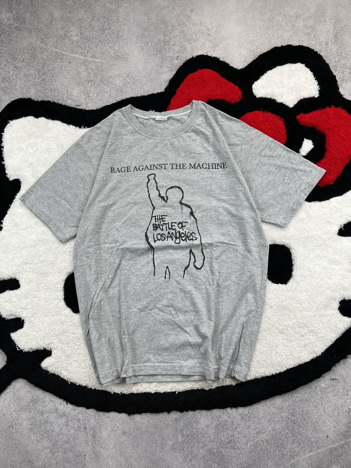 Band Tees Vintage Rage Against The Machine Battle Of La Band Tee Shirt Hoodie, Sweatshirt | FlexRushtees.com
