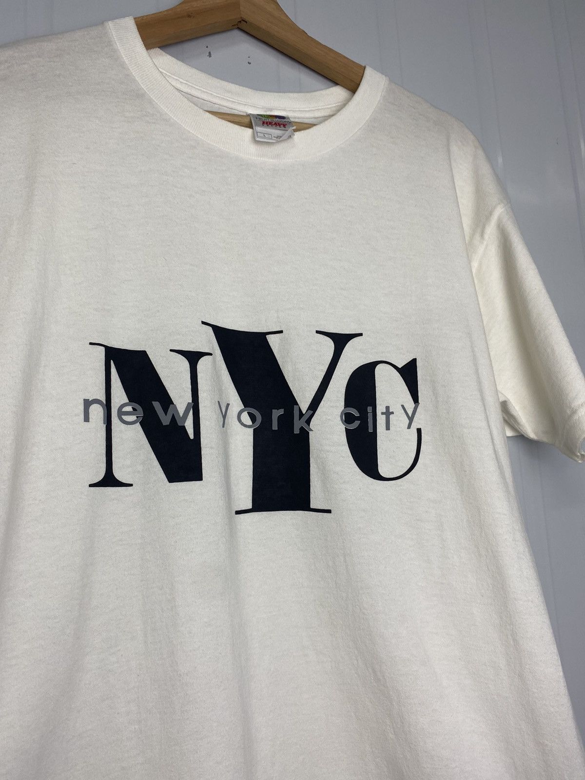 Rare Vintage Quote Tees New York City 90s Promo Hoodie, Sweatshirt | FlexRushtees.com