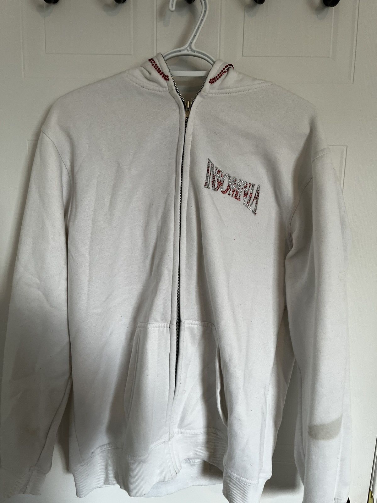 Visuals Rhinestone Insomnia Hoodie Scream