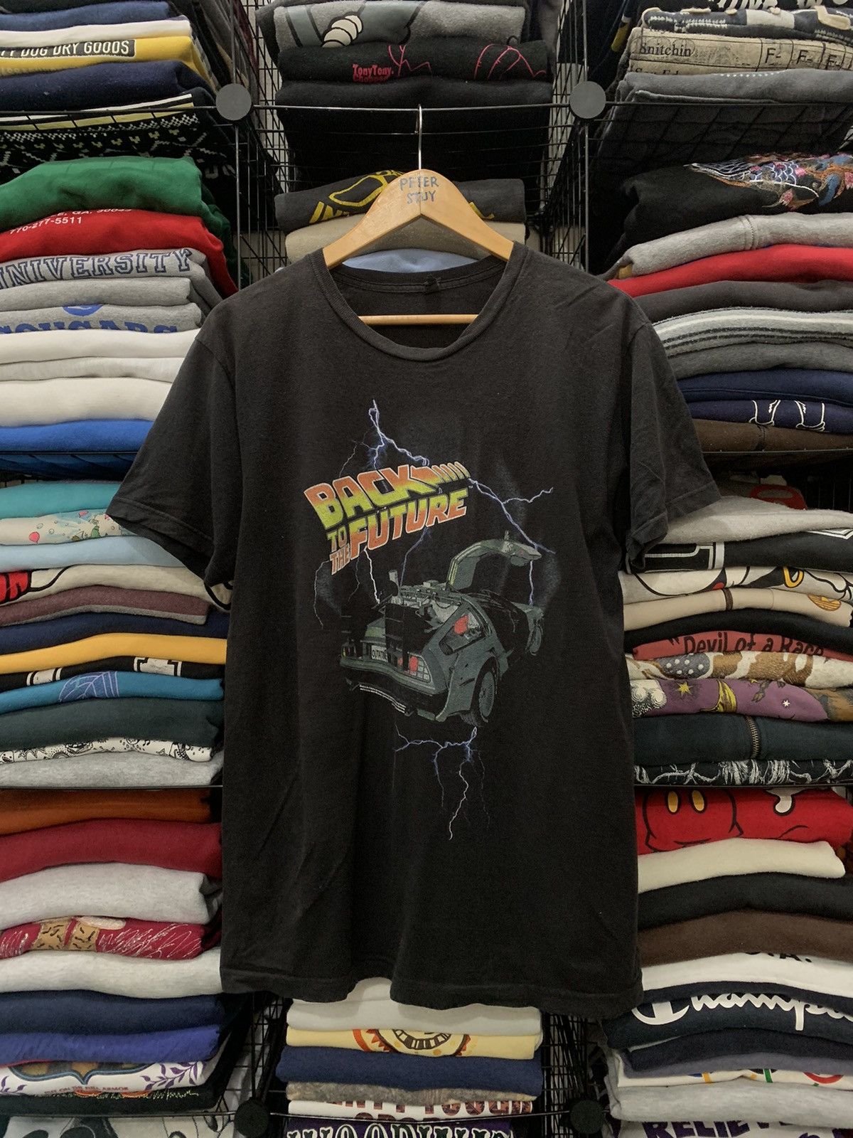 Vintage Back To The Future T Shirt Gk 169