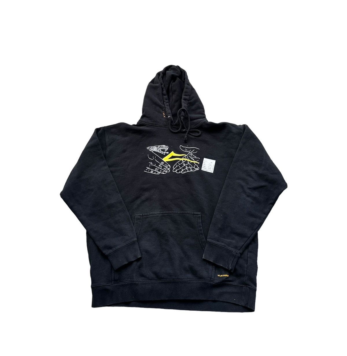 Vintage Lakai Footwear Doomsayers Shake Flare Hoodie Large
