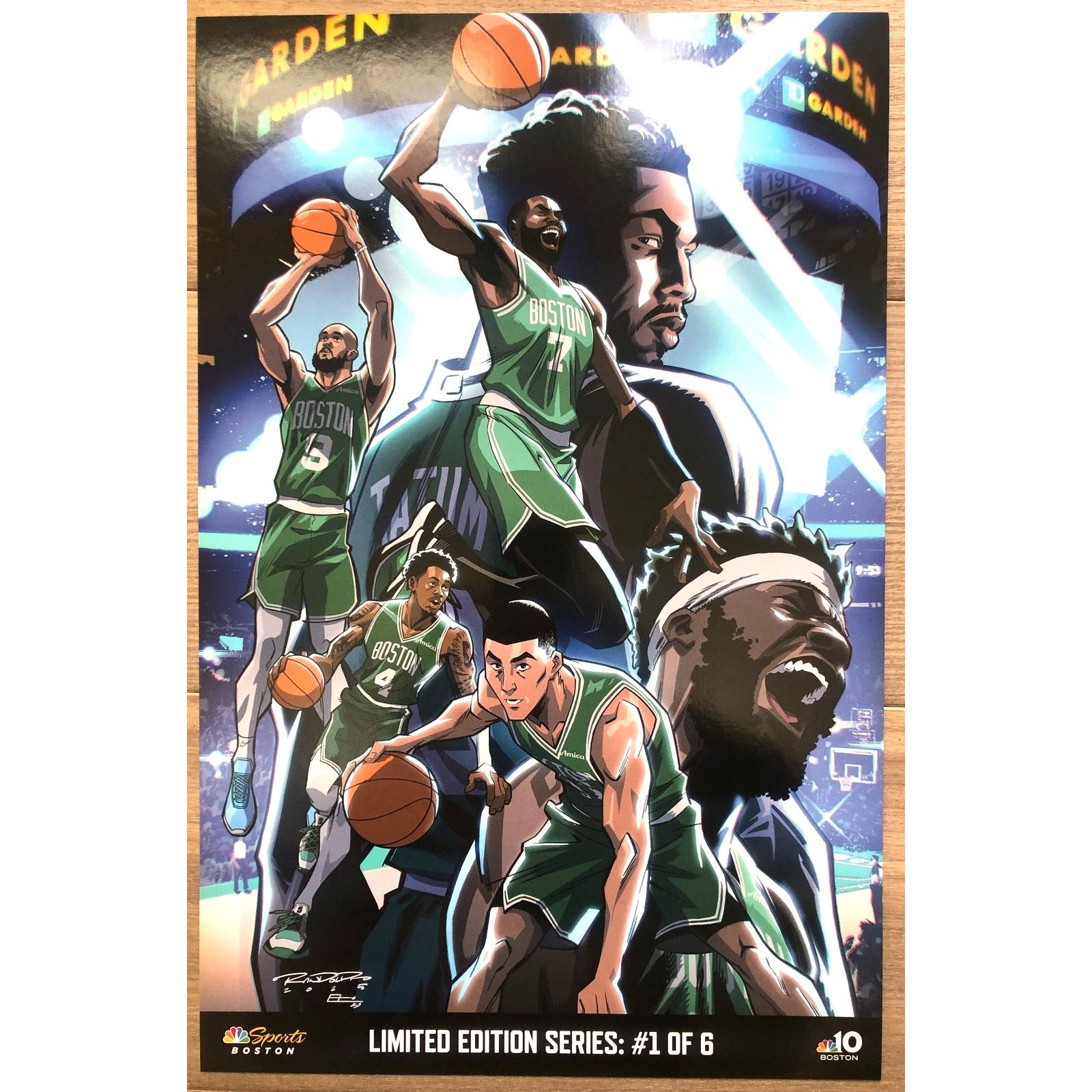 Nba Boston Celtics Authentic Fan Anime Le 1 6 Poster 11x17 T-Shirts, Hoodie, Sweatshirt | AU16VibeMintTees.com