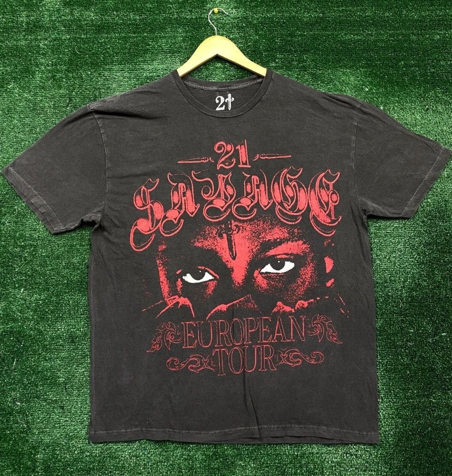 Savage 21 Savage European Tour T-Shirts, Hoodie, Sweatshirt | FlexRushtees.com