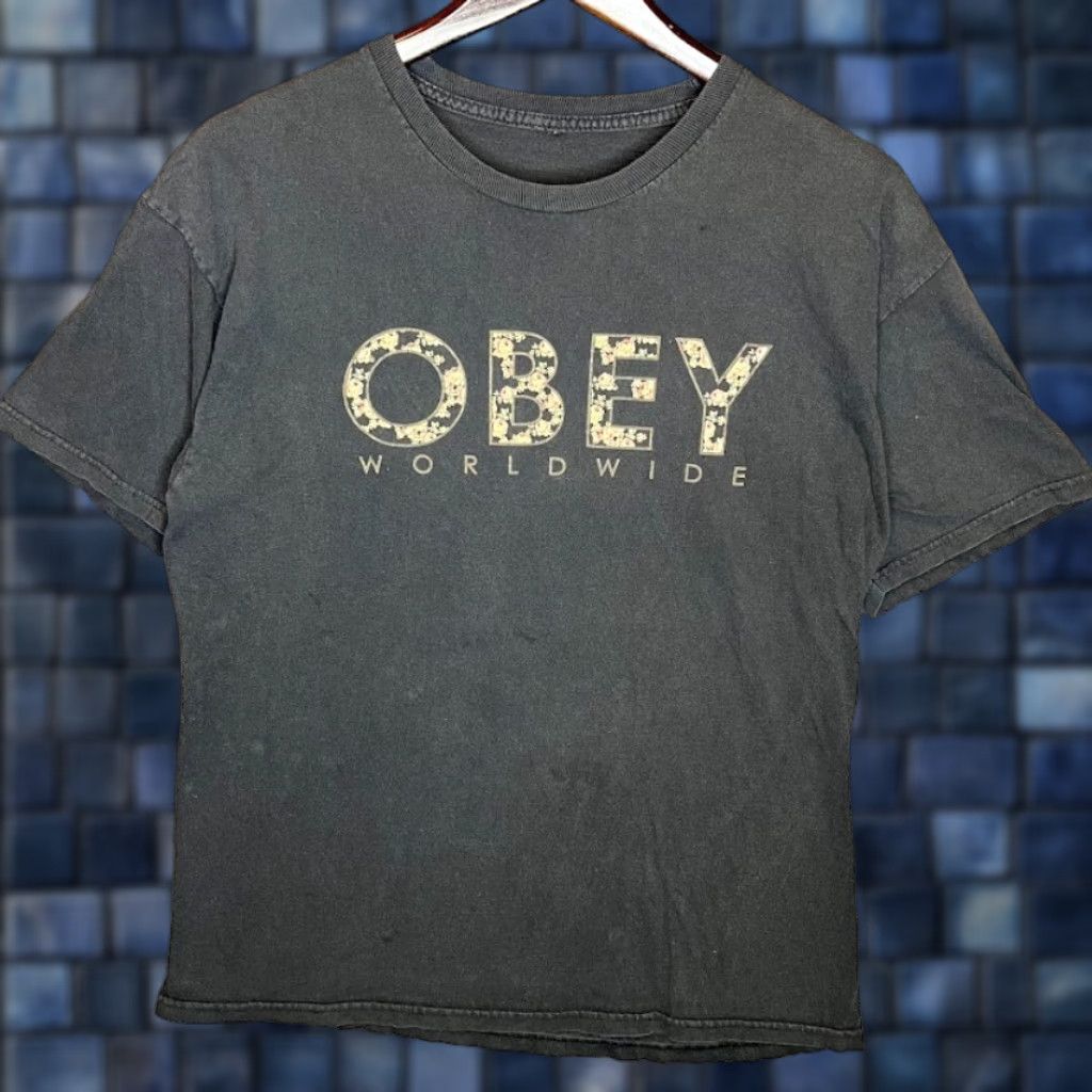 Vintage Obey T Shirt Men Xs Black 90s Casual Skate Outdoor Retro Hoodie, Sweatshirt | FlexRushtees.com