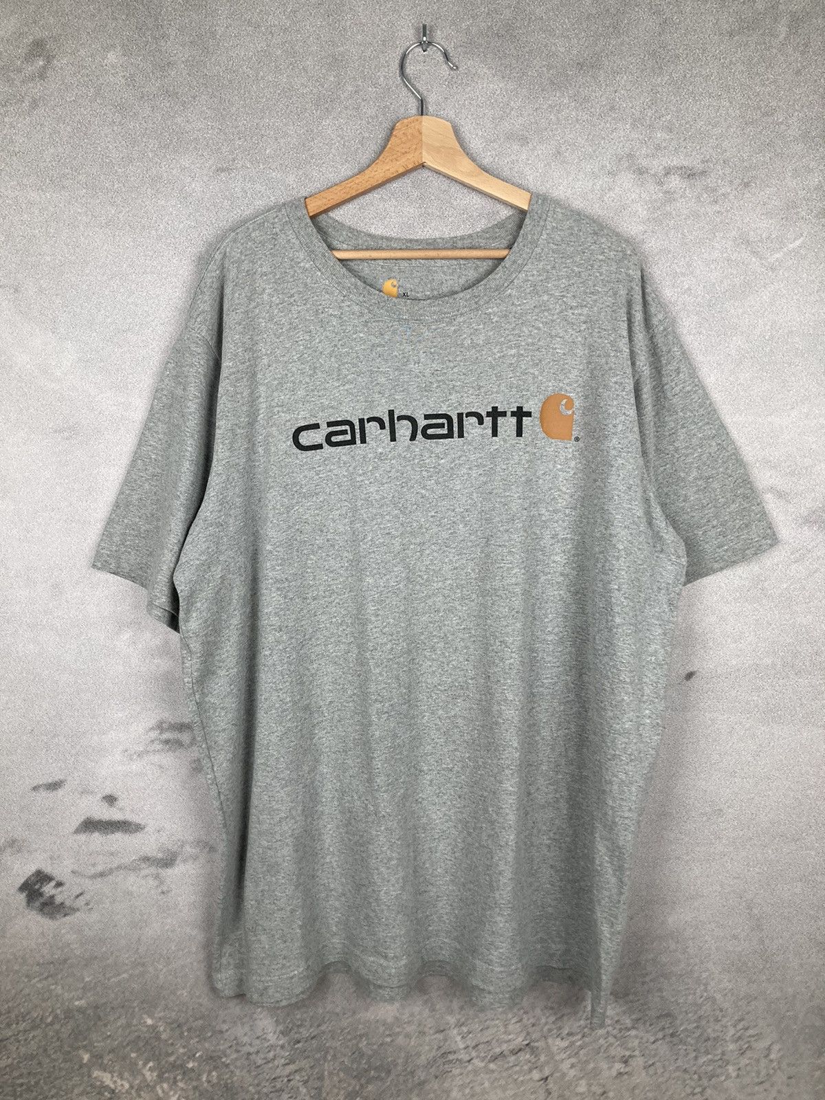 Vintage Carhartt Workwear T Shirt Spellout Logo