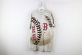 Vintage Y2k Liquid Blue Boston Red Sox Baseball T Shirt Hoodie, Sweatshirt | AU16VibeMintTees.com
