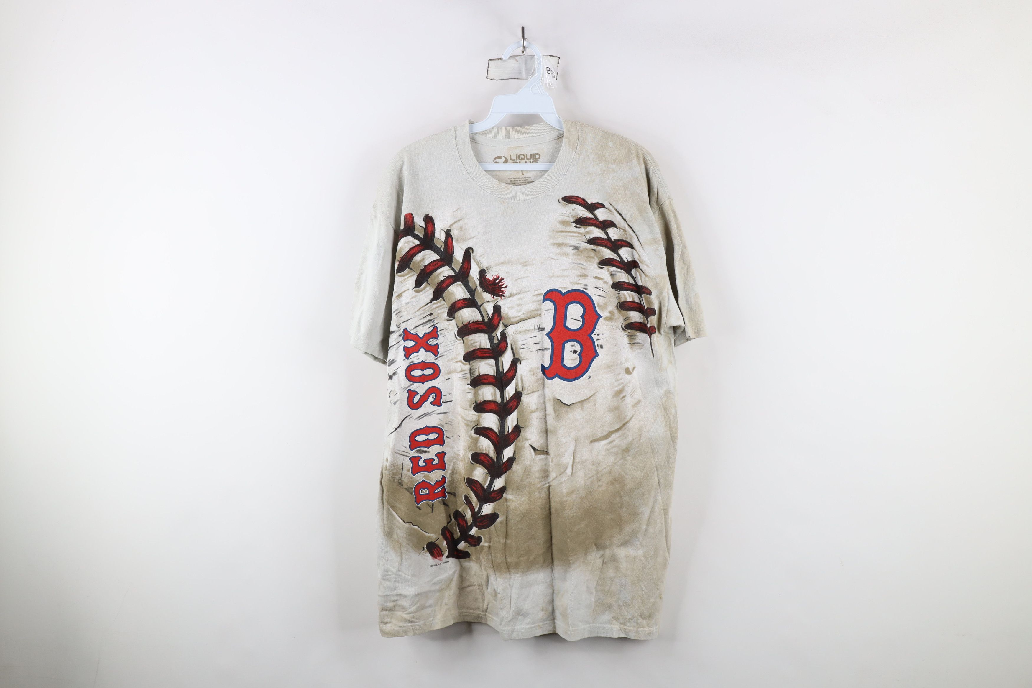 Vintage Y2k Liquid Blue Boston Red Sox Baseball T Shirt Hoodie, Sweatshirt | AU16VibeMintTees.com