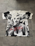 Marylin Monroe Vintage Tee White Grail Hoodie, Sweatshirt | FlexRushtees.com