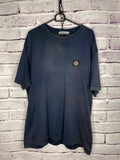 Massimo Osti Mens Stone Island Patch Program Distressed Tee Hoodie, Sweatshirt | FlexRushtees.com