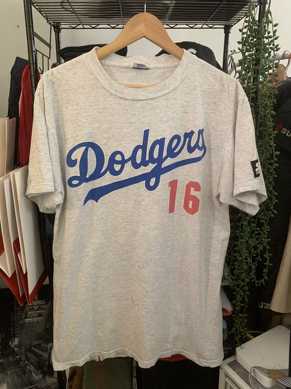 Starter X Vintage Vintage 1995 La Dodgers Hideo Nomo Starter T Shirt