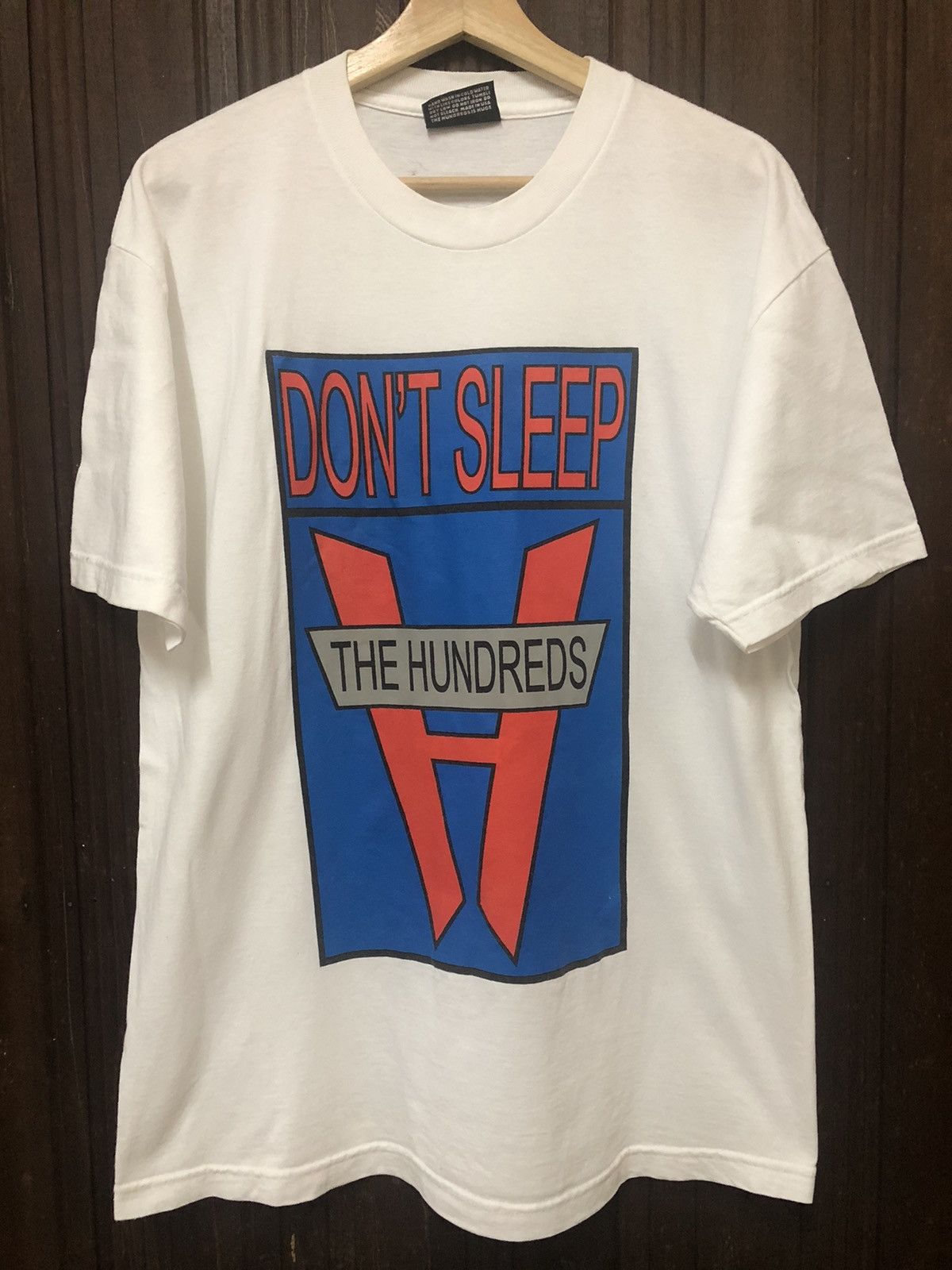 Vintage The Hundreds Big Logo Dont Sleep Nice Tee Shirt Hoodie, Sweatshirt | FlexRushtees.com