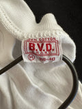 Vintage 60s B V D Blank White Tee