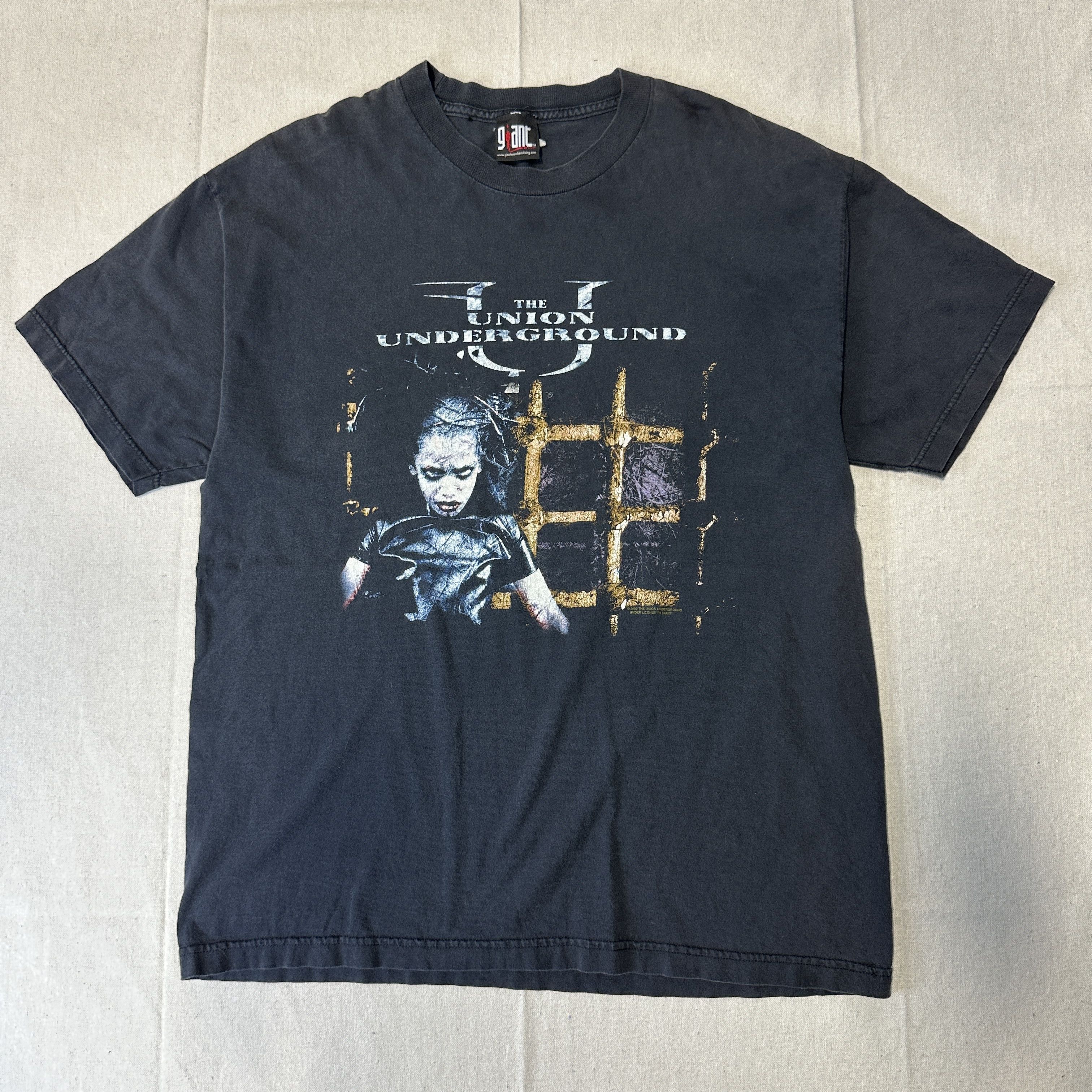 Giant Vintage The Union Underground Graphic Band T Shirt Size L Giant