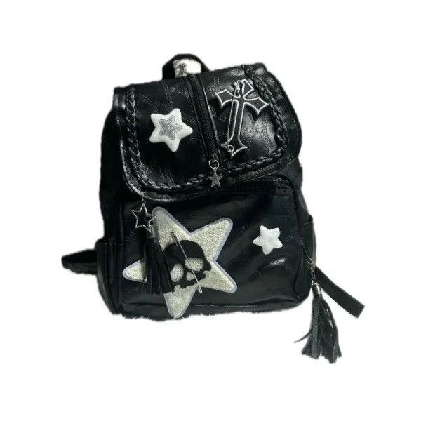 Japanese Brand Handmade Punk Casual Backpack Shining Star