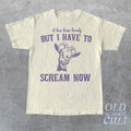 The Unbranded Brand Goat But I Have To Scream Now Retro 90s Graphic T Shirt