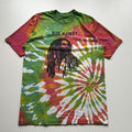 Band Tees × Bob Marley × vintage 90s Bob Marley Jamaica Graphic Tie Dye T Shirt Rare