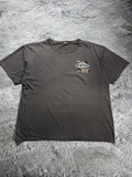Vintage Trashed T Shirt Anvil Las Vegas Big O Tires 2012