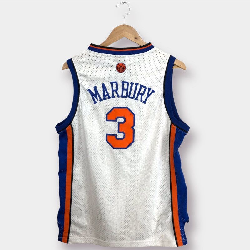 Vintage Reebok Knicks Marbury Shirt S Xs Hoodie, Sweatshirt | FlexRushtees.com