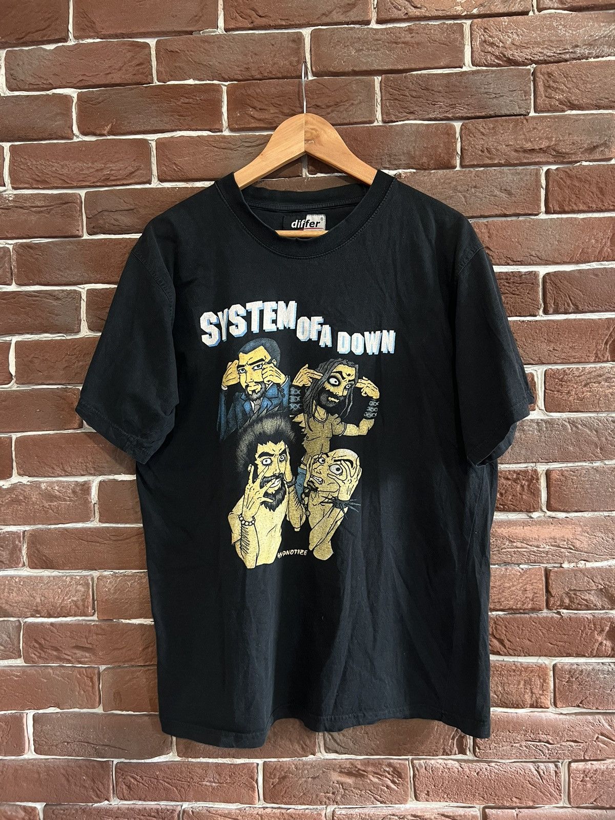 Band Tees Rare System Of A Down Hypnotize 2005 Metal Band Tees Hoodie, Sweatshirt | FlexRushtees.com