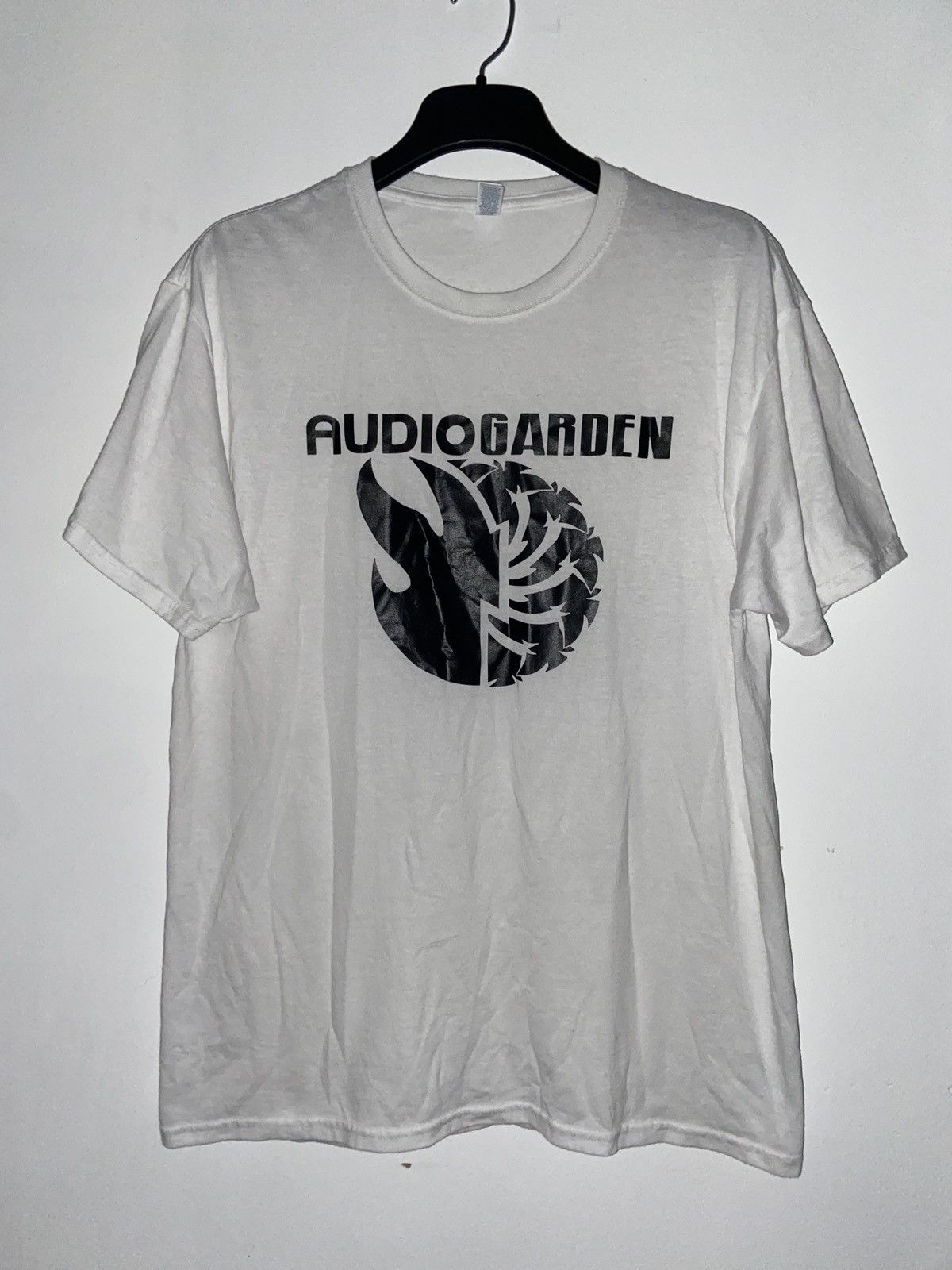 Designer Audioslave X Soundgarden Audiogarden Band Tee L Jerzees Uni Hoodie, Sweatshirt | FlexRushtees.com