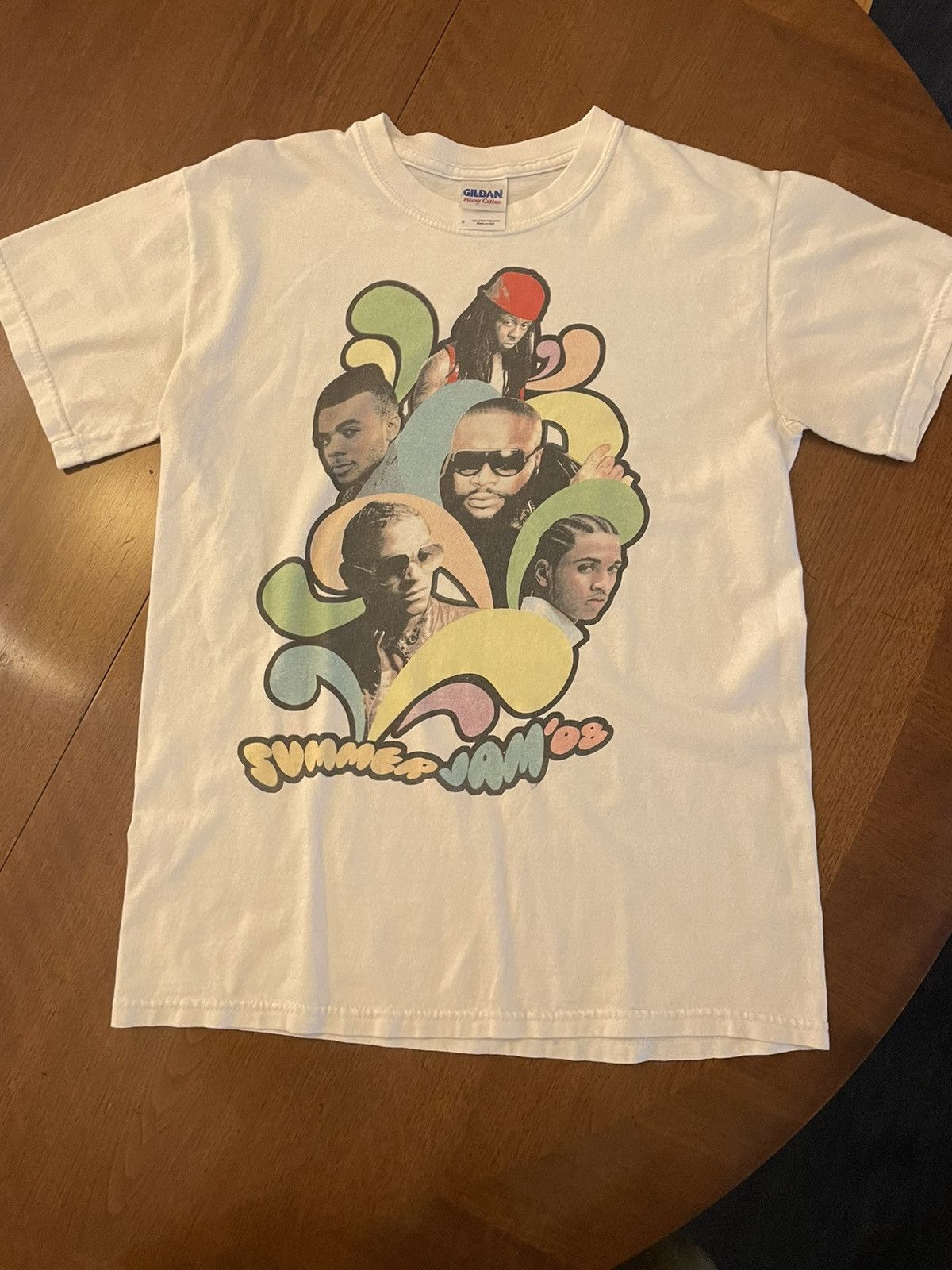 Vintage Summer Jam Tee 2008 Rap Tee Hoodie, Sweatshirt | FlexRushtees.com