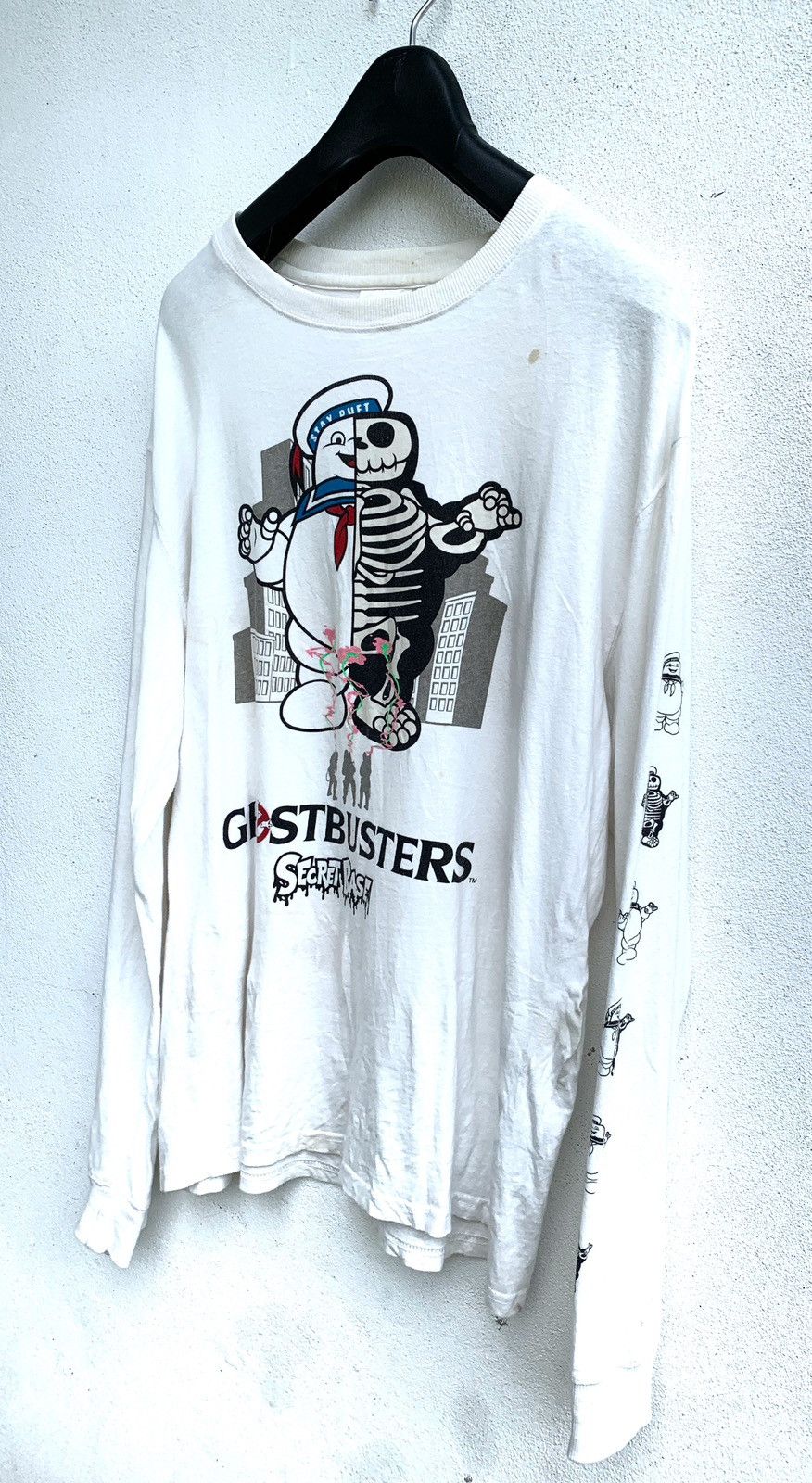 Vintage Ghostbusters Secret Base Longsleeve Shirts