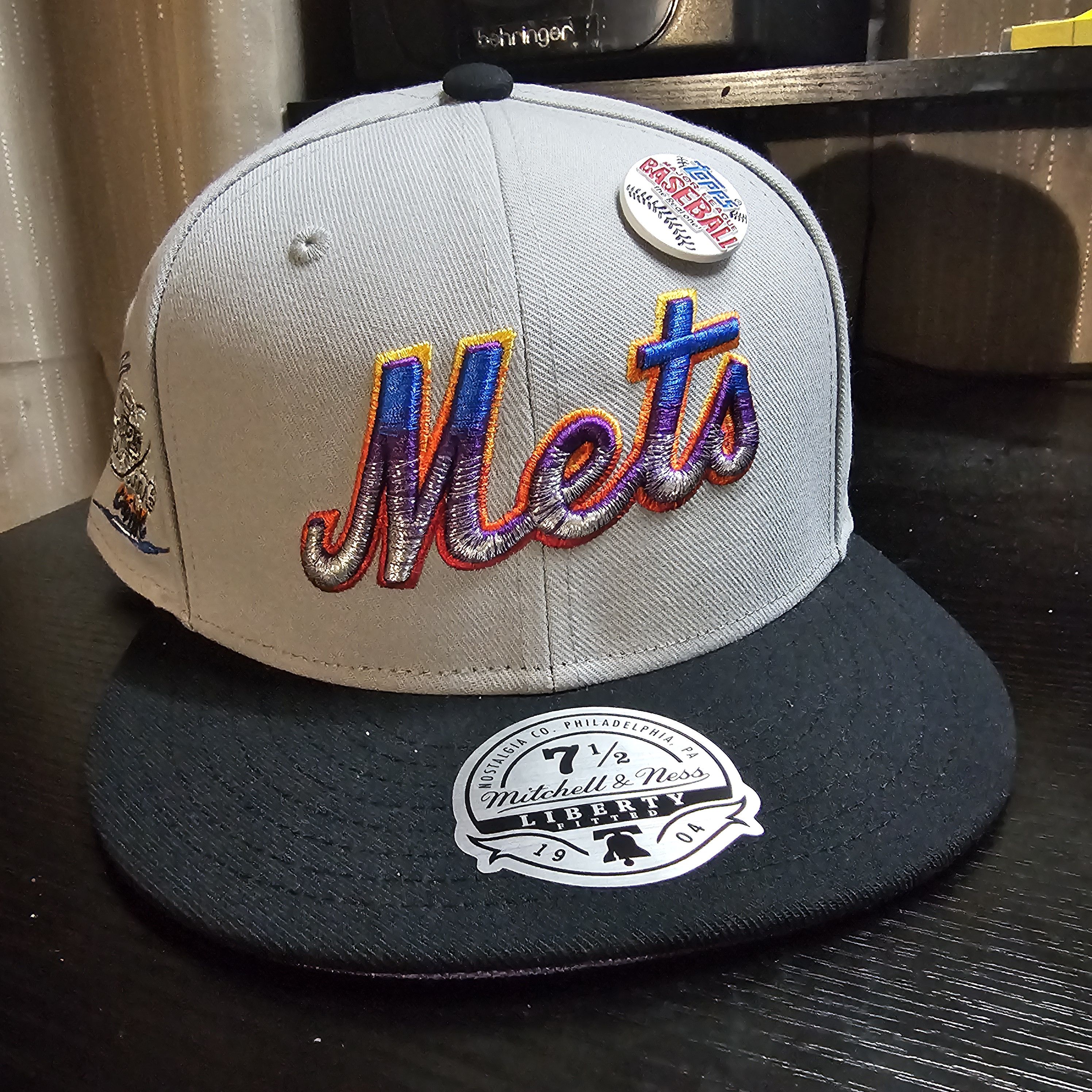 Mitchell Ness Mets Topps Lids Hd