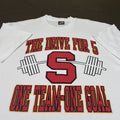 Vintage 90s The Drive For 5 One Team One Goal Quotes Tee Xl Hoodie, Sweatshirt | FlexRushtees.com