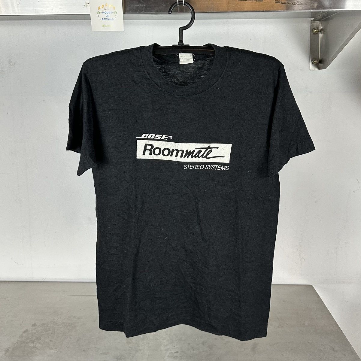 Vintage 80s Bose Roommate Stereo System Medium T Shirt Hoodie, Sweatshirt | FlexRushtees.com