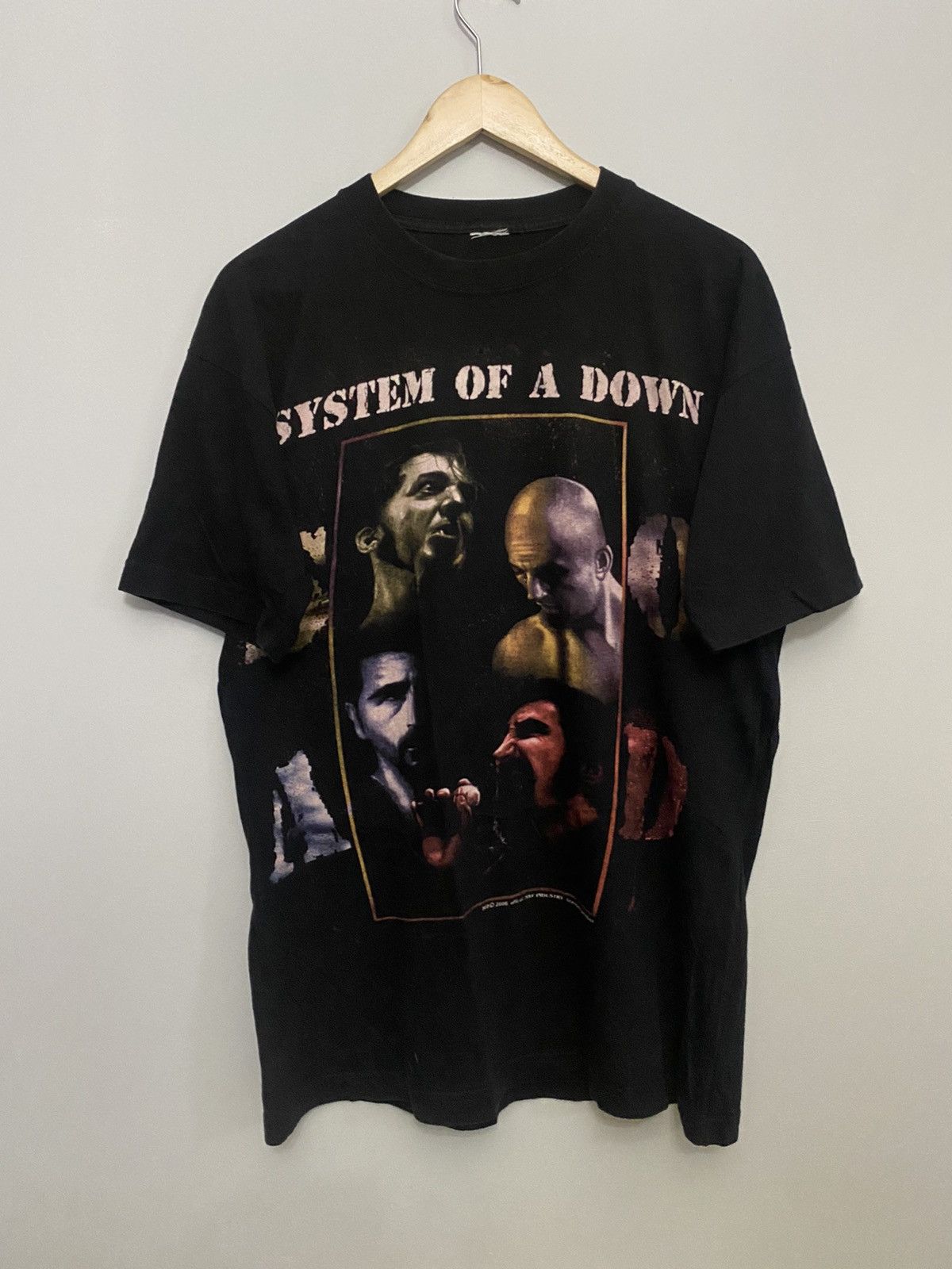 Vintage 2006 System Of A Down Vintage Nu Metal Band Tshirt Hoodie, Sweatshirt | FlexRushtees.com