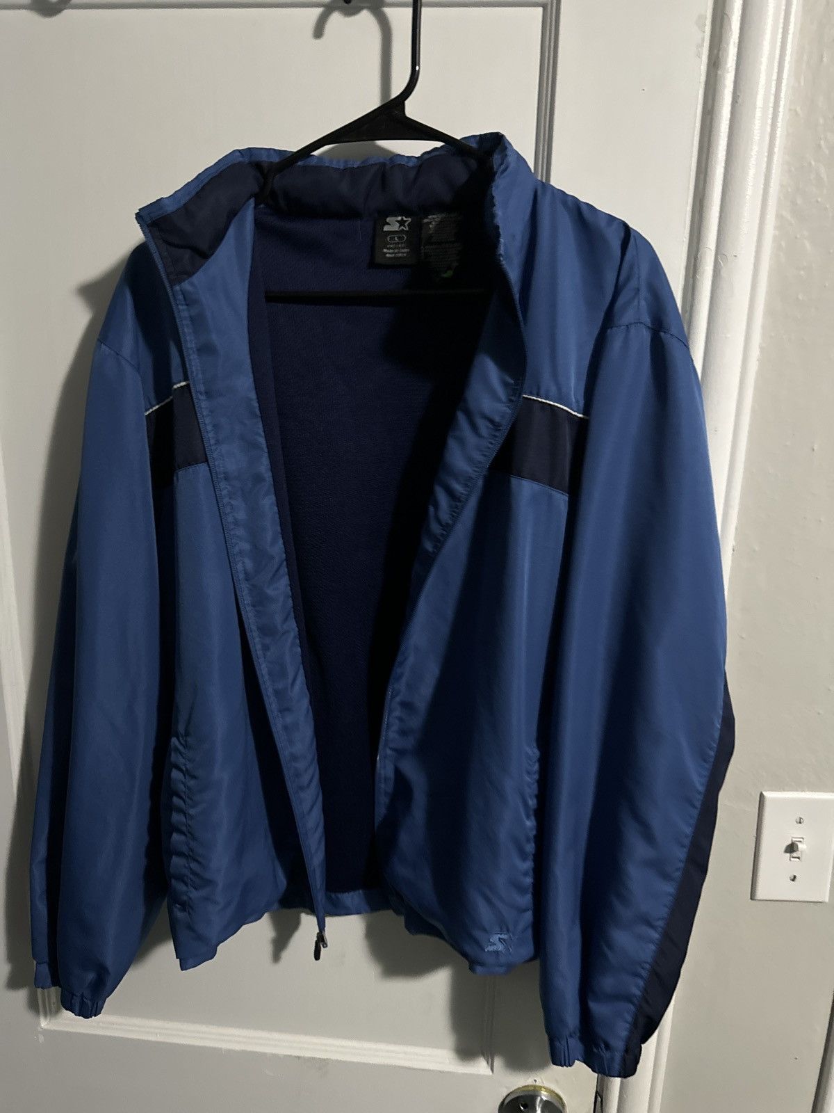Blue Starter Windbreaker
