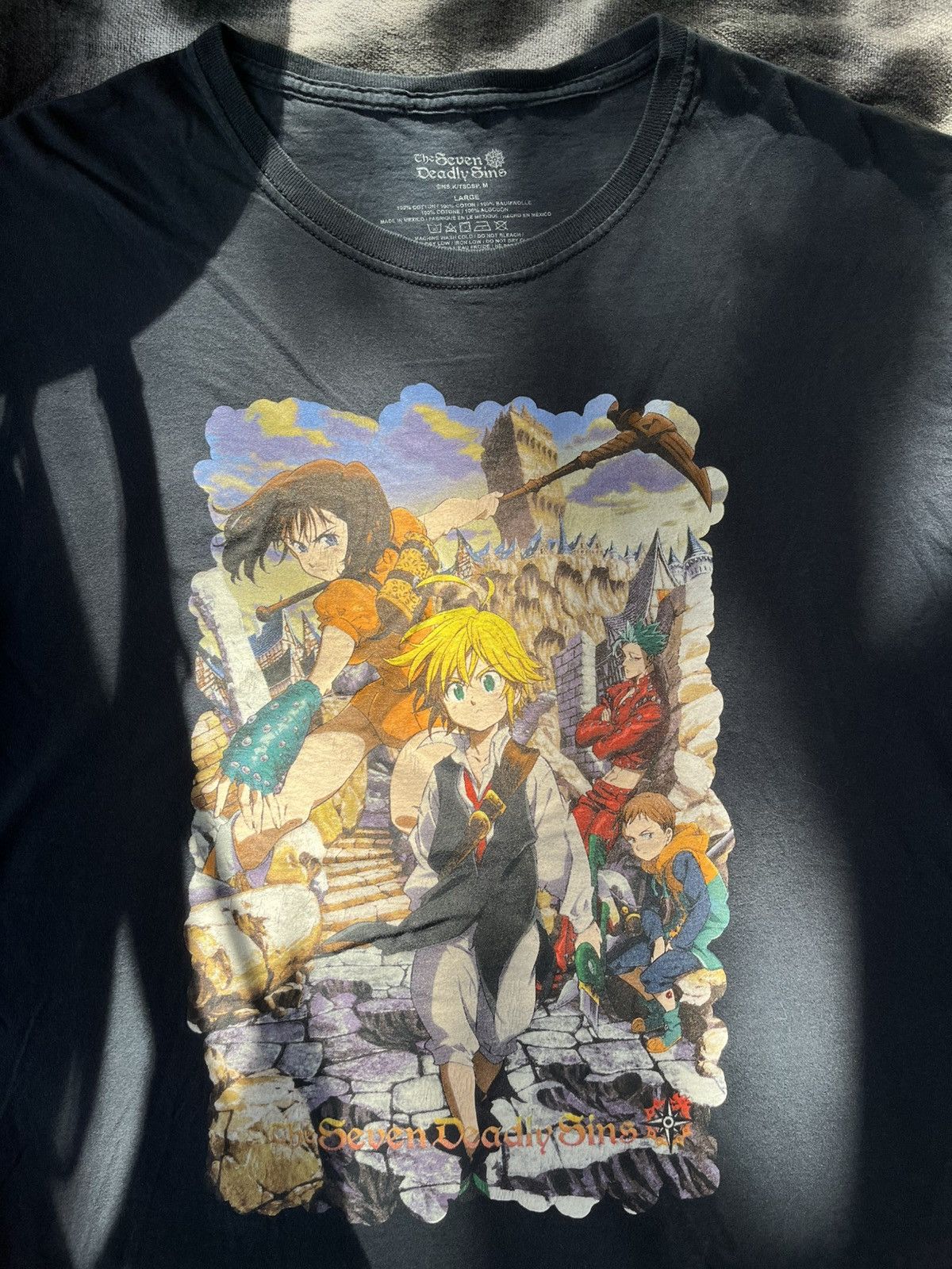 Anime Rare Seven Deadly Sins Anime T Shirt Hoodie, Sweatshirt | FlexRushtees.com