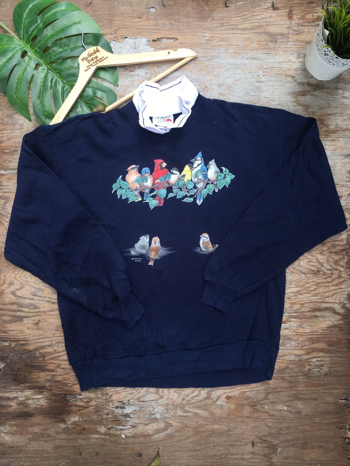 Rare Vintage Sweatshirt Morning Sun X Jerzees