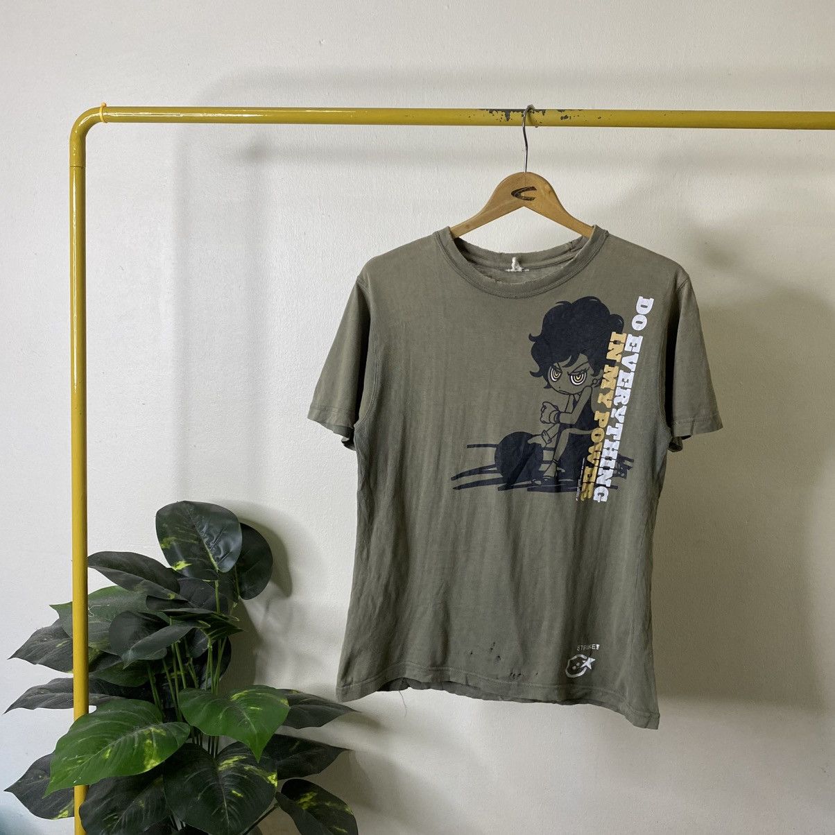 Japanese Brand Vintage 2000s Fr Lame Monger By Baron Ueda Illustrator Tee