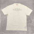 Angels Palm Angels Medium Exclusively Made By Palm Angels White Tee Hoodie, Sweatshirt | FlexRushtees.com