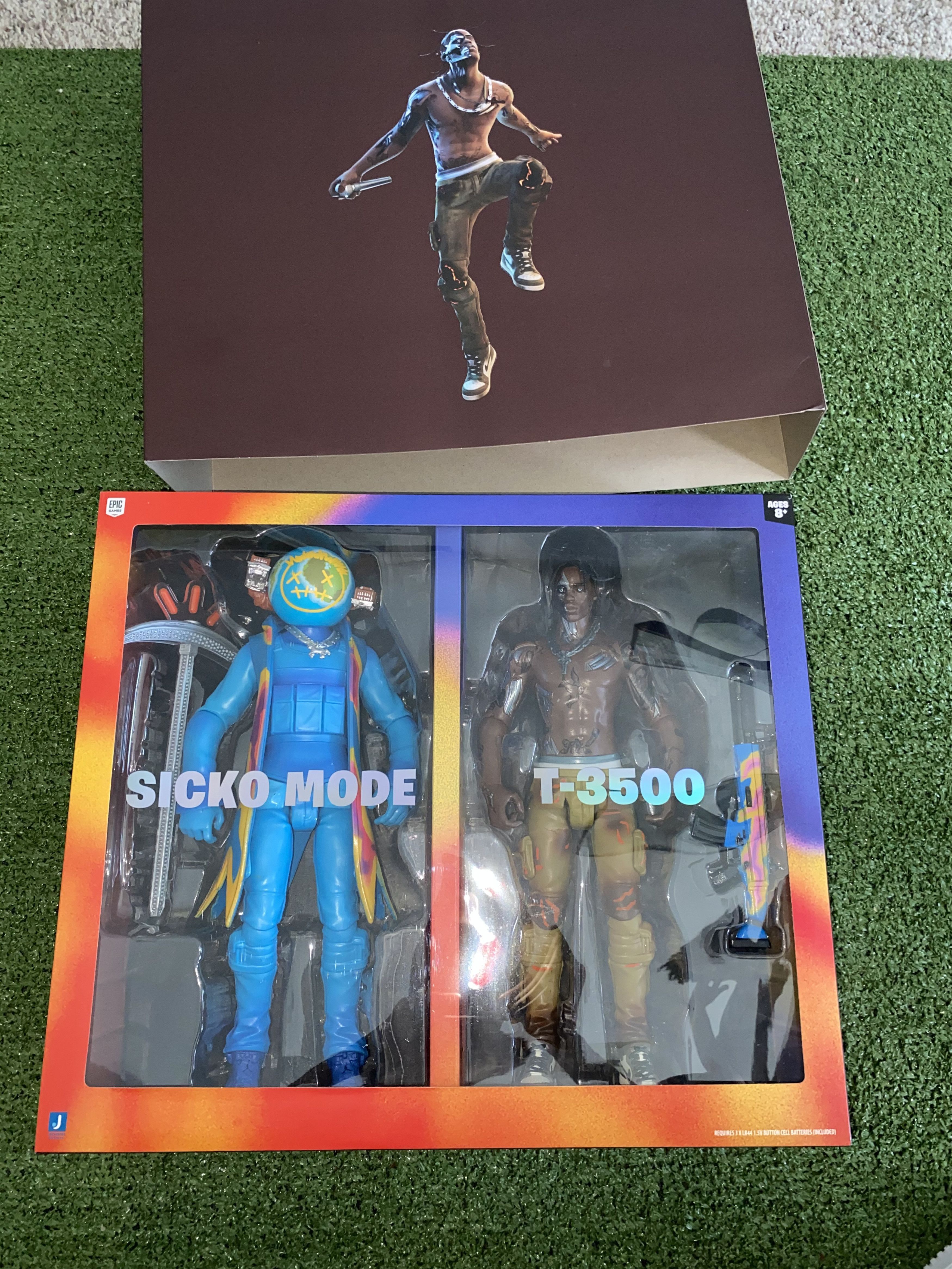 Travis Scott Cactus Jack For Fortnite Action Figures