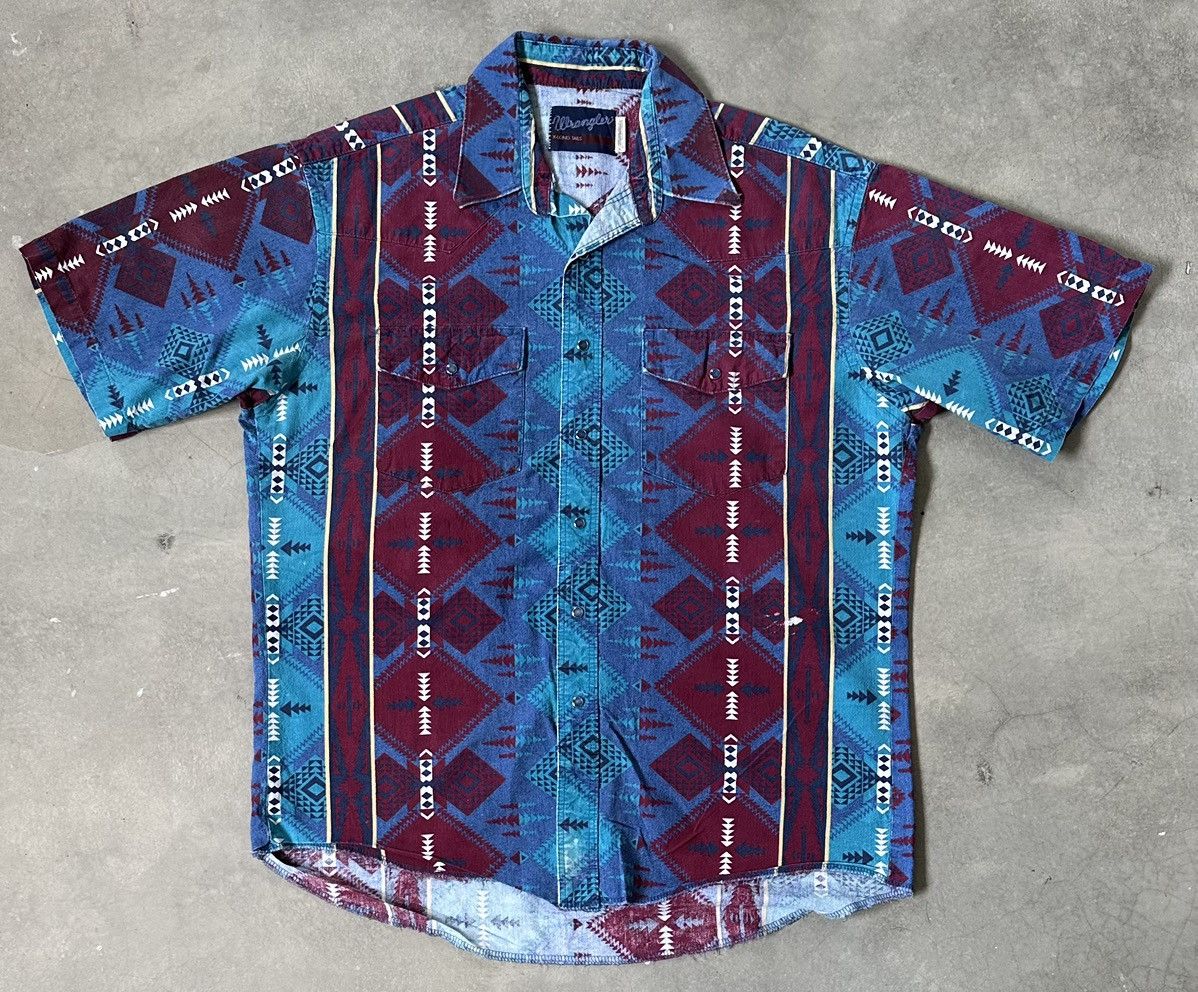 Long Tails Navajo Western Shirt