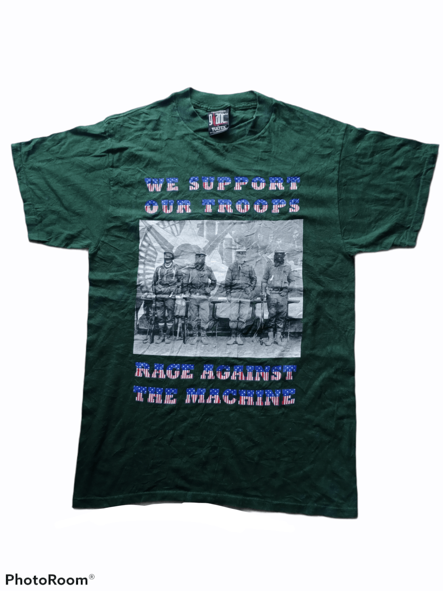 Rage Against The Machine X Vintage Vintage 90s Rage Against The Machine Support Our Troops T-Shirts, Hoodie, Sweatshirt
