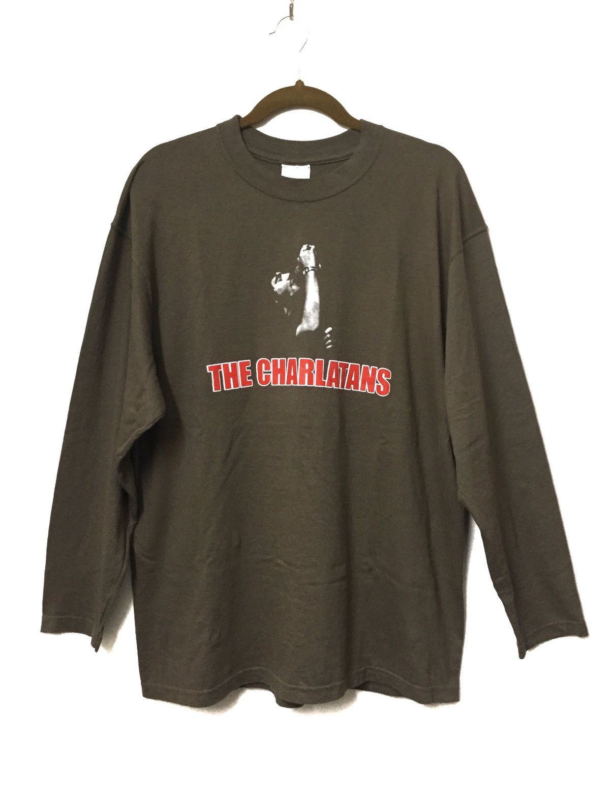 Vintage The Charlatans Long Sleeve Oasis Suede Blur T-Shirts, Hoodie, Sweatshirt | AU16VibeMintTees.com