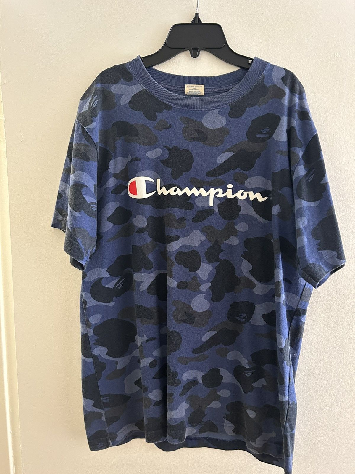 Champion Bape Camo Logo Shirt 2017 Hoodie, Sweatshirt | FlexRushtees.com