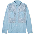Nanamica Indigo Bleach Cpo Shirt