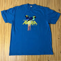 Artselab Vtg 80s Prikichi Aruba Tropical Parrot Tee Size L Xl