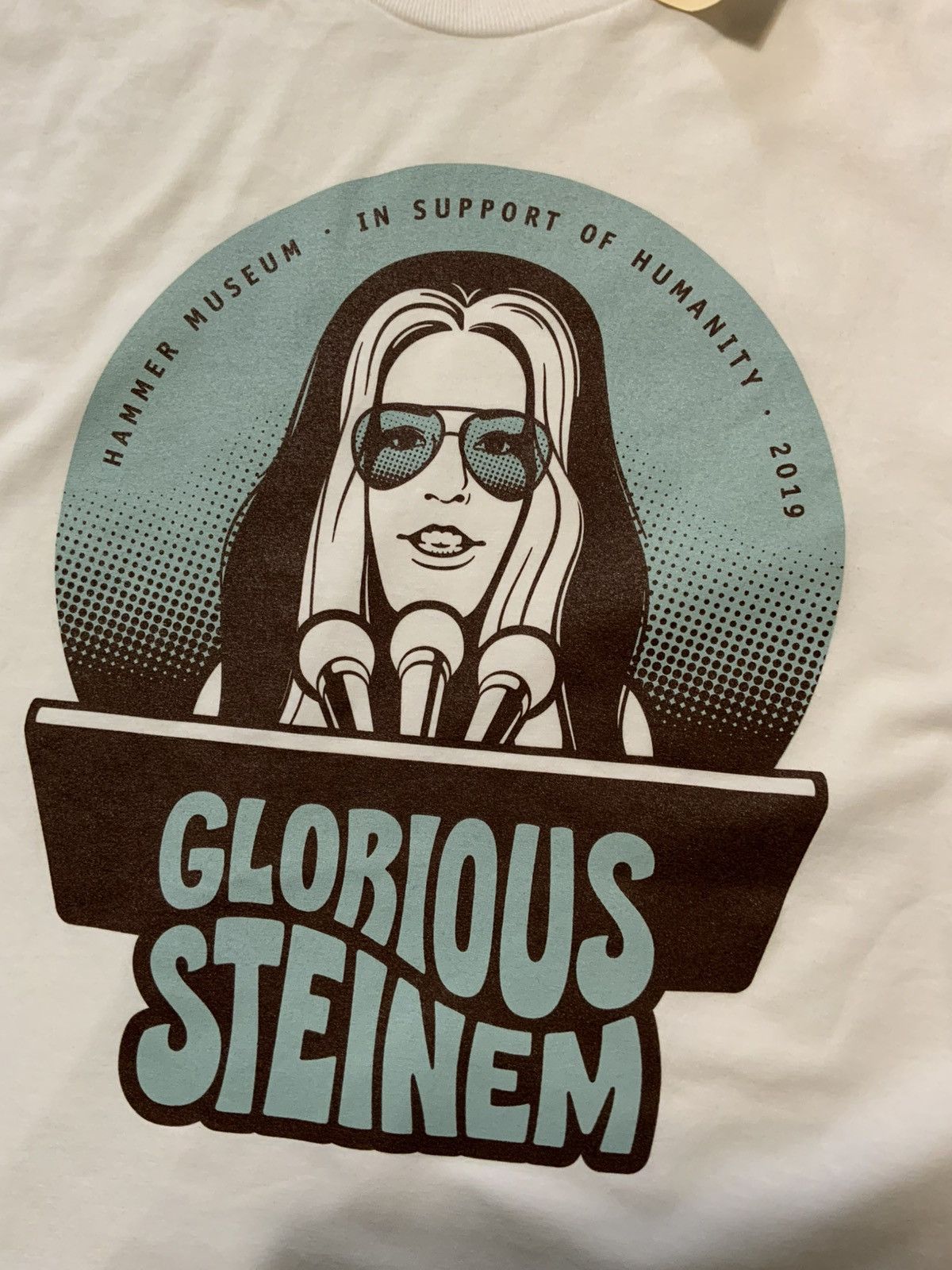 Other Nwt Hammer Museum Gloria Steinem Glorious Humanity T Shirt Hoodie, Sweatshirt | FlexRushtees.com