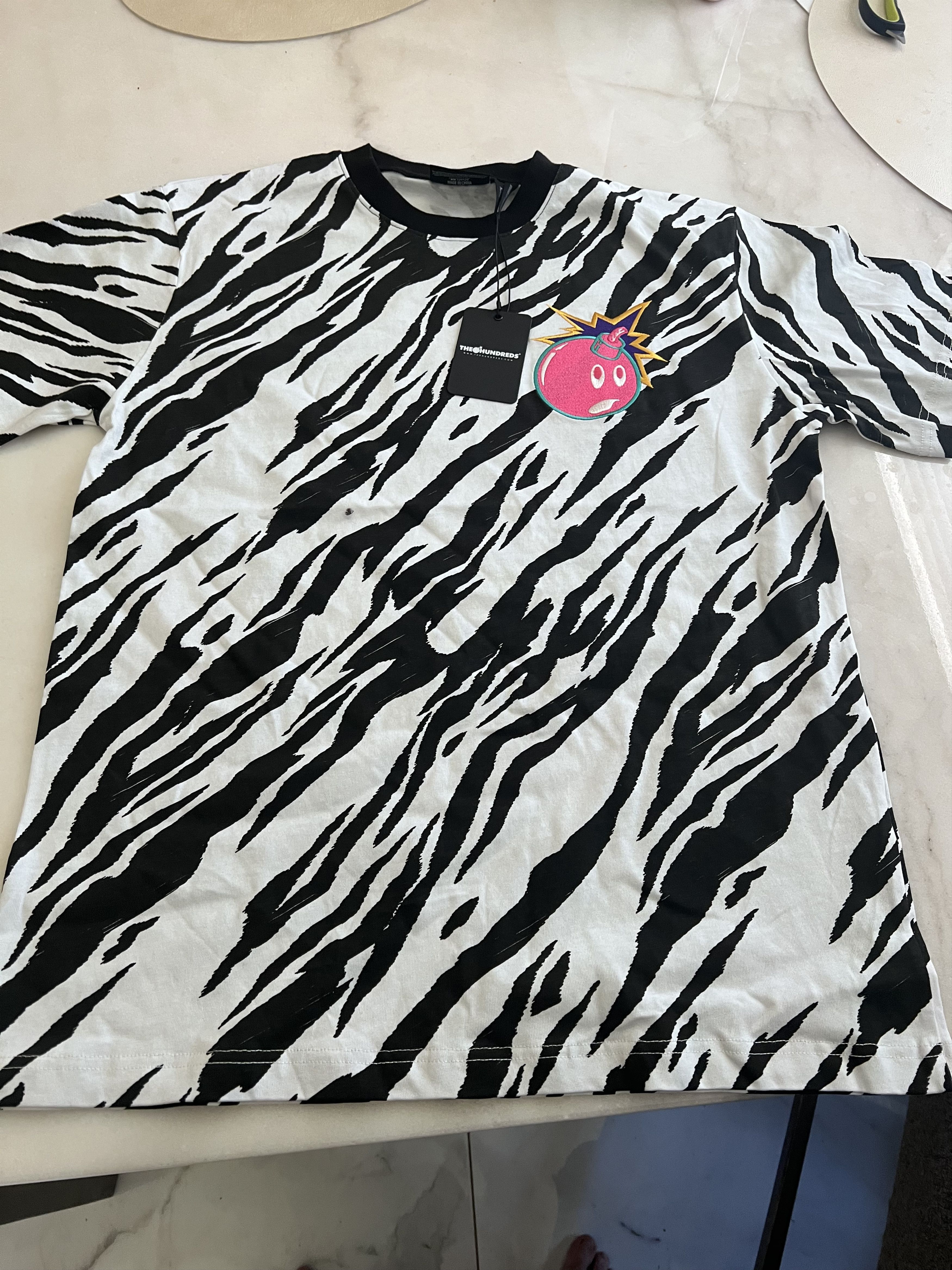Hundreds The Hundreds Zebra T Shirt Hoodie, Sweatshirt | FlexRushtees.com